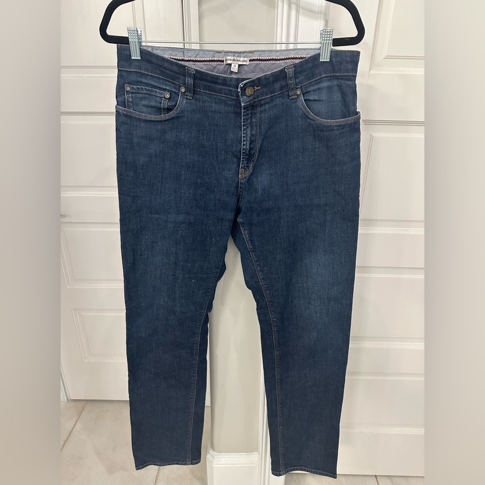 Peter Millar Crown Crafted Men’s 34x32 Medium Wash Straight Leg Jeans Casual EUC